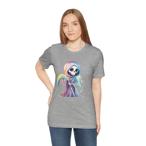 Cute Colorful Reaper - Short Sleeve Tee